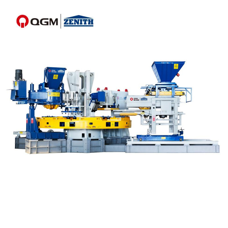 Những nguyên liệu thô được sử dụng trong máy làm khối bê tông?