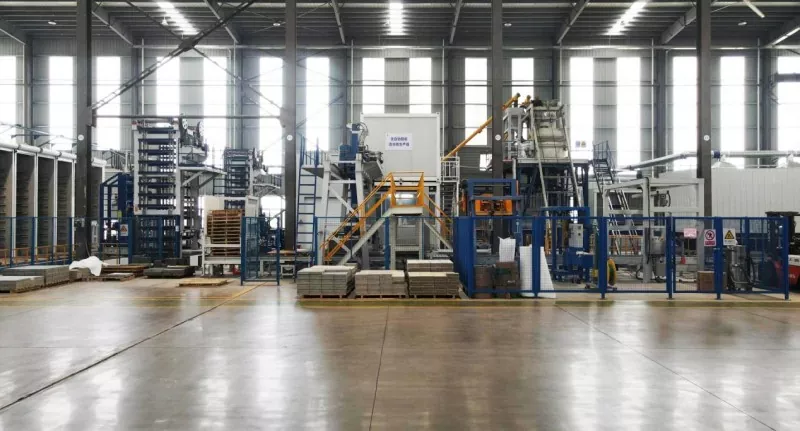 Làm thế nào máy tạo khối phù hợp với dây chuyền sản xuất khối bê tông hoàn chỉnh
